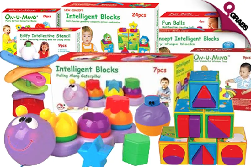 For QR25 Have Fun While Teaching Your Child with Imaginative Toys - Choose from 7 Creative Designs! (QR50 Value)
